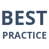 Button mit der Aufschrift Best Practice.